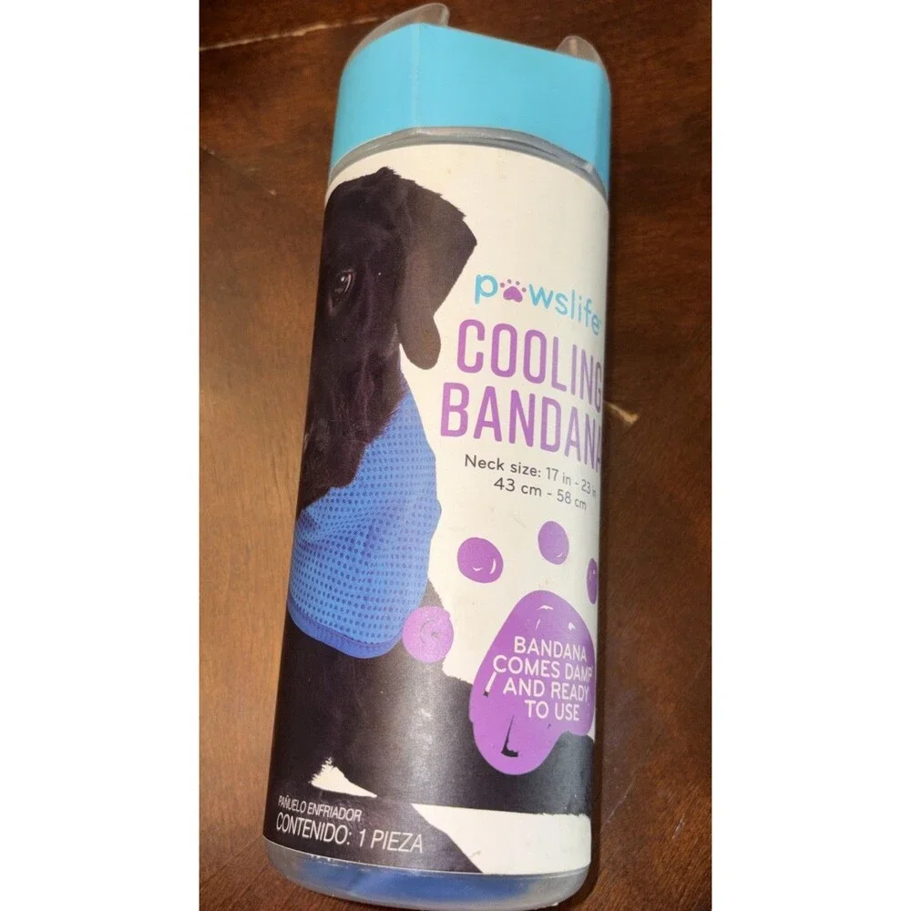 Dog Cooling Bandana Neck size 17-23 inches